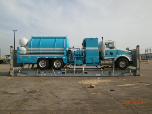 Hot Oil Unit Rigged For Export | Hot Oil Units in Pecos & Midland, TX